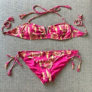 PACSUN L. A. Hearts two piece swimsuit bikini XL